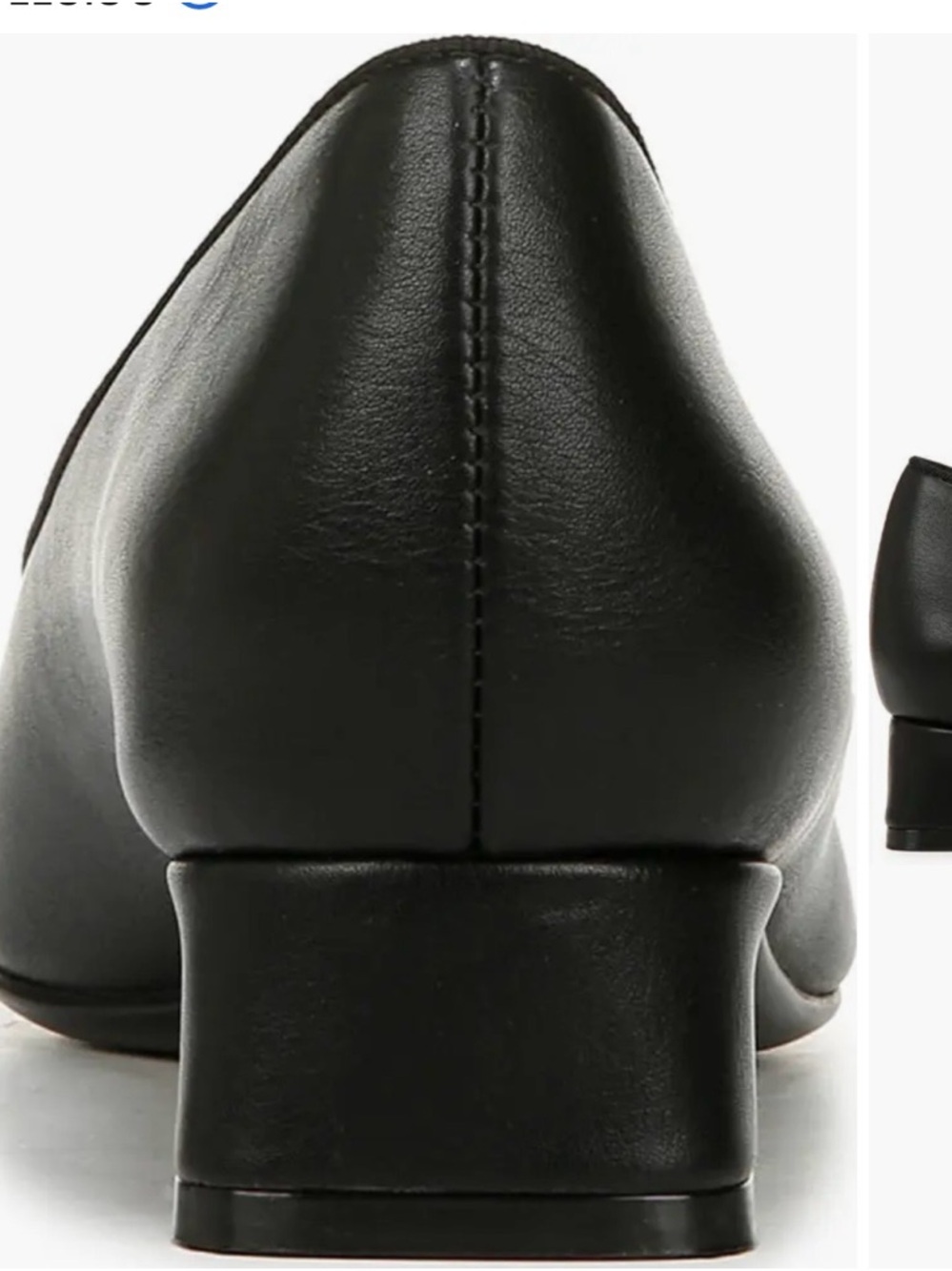 NIB NATURALIZER GEORGIA PUMP BLACK FAUX LEATHER WOMENS SIZE 8M - Picture 10 of 13